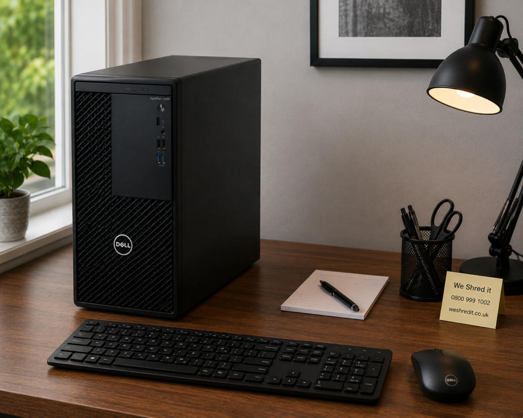 image of a desktop pc tower